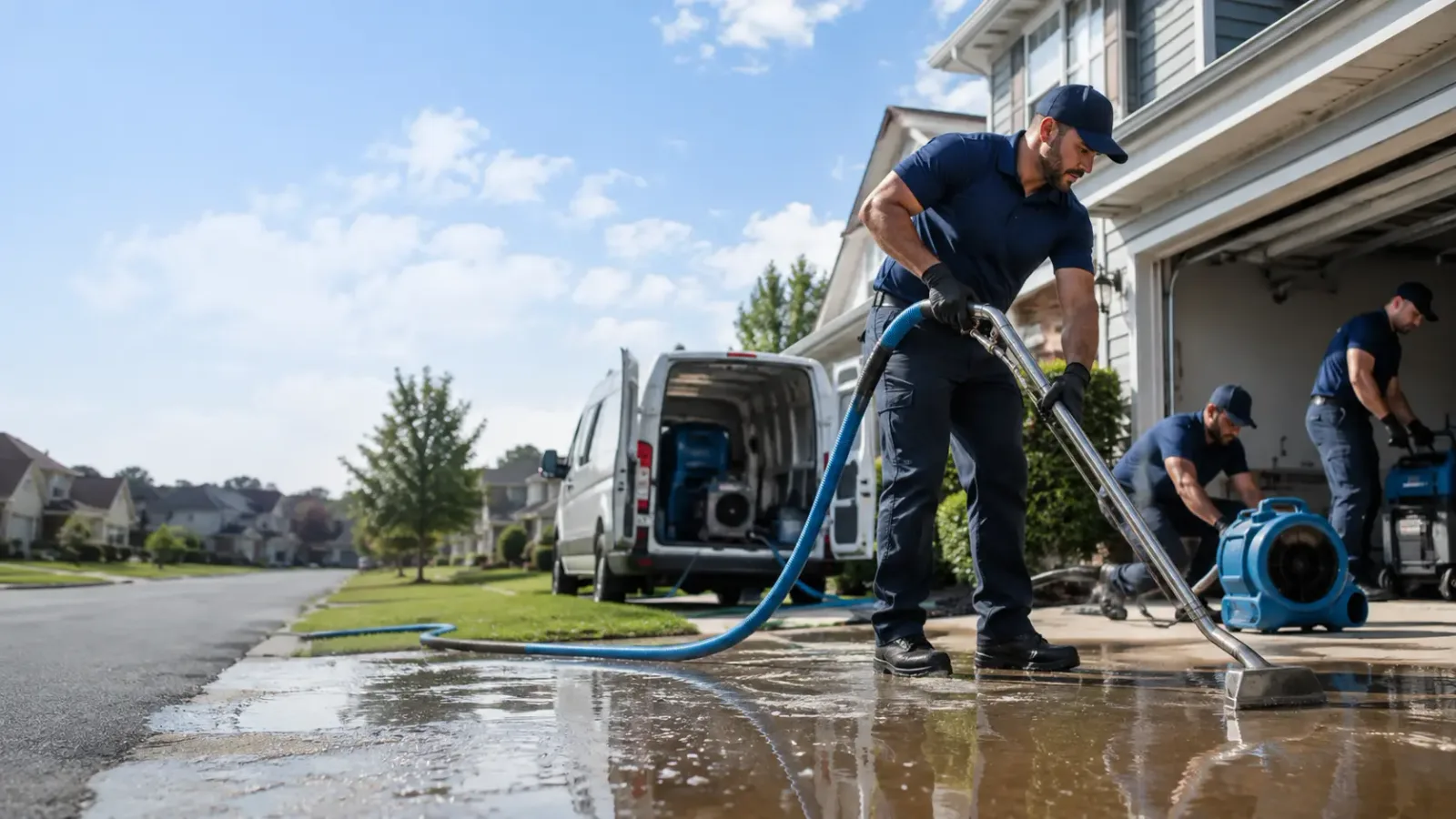 Flood Damage Restoration in Tylerton, MD